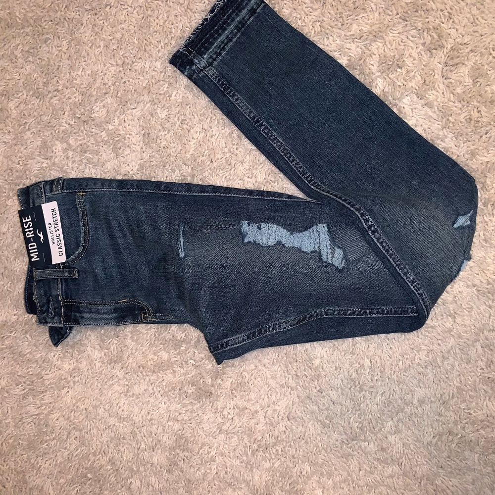 Hollister Distressed Skinny Jeans